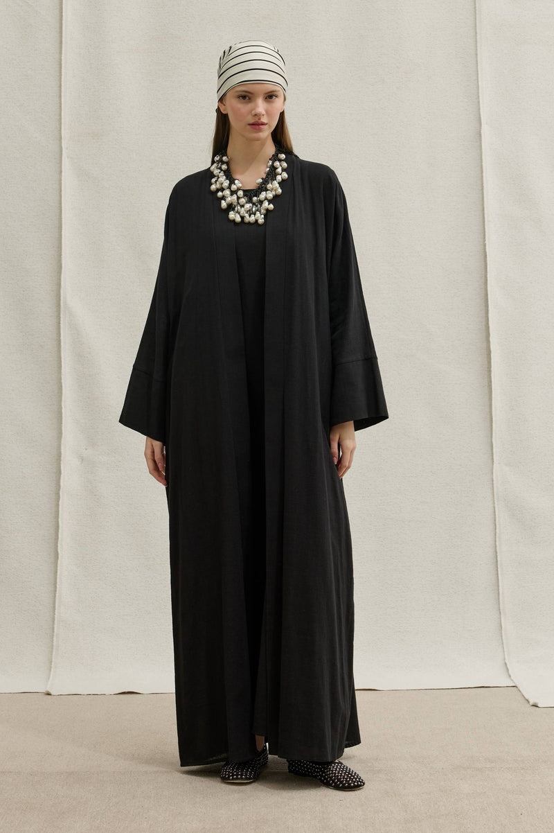Linen Abaya Viadel