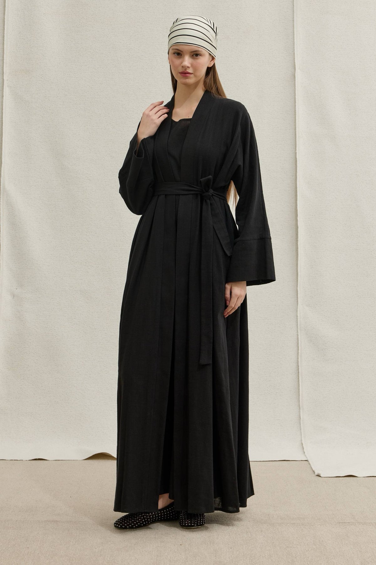 Linen Abaya Viadel