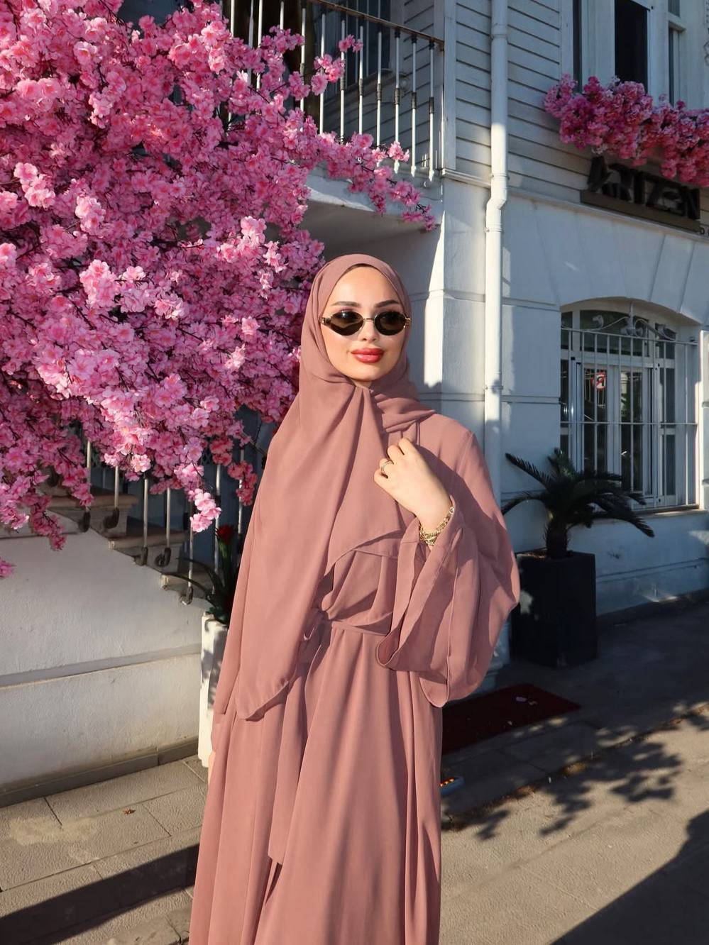 Abaya Chiffon Viadel
