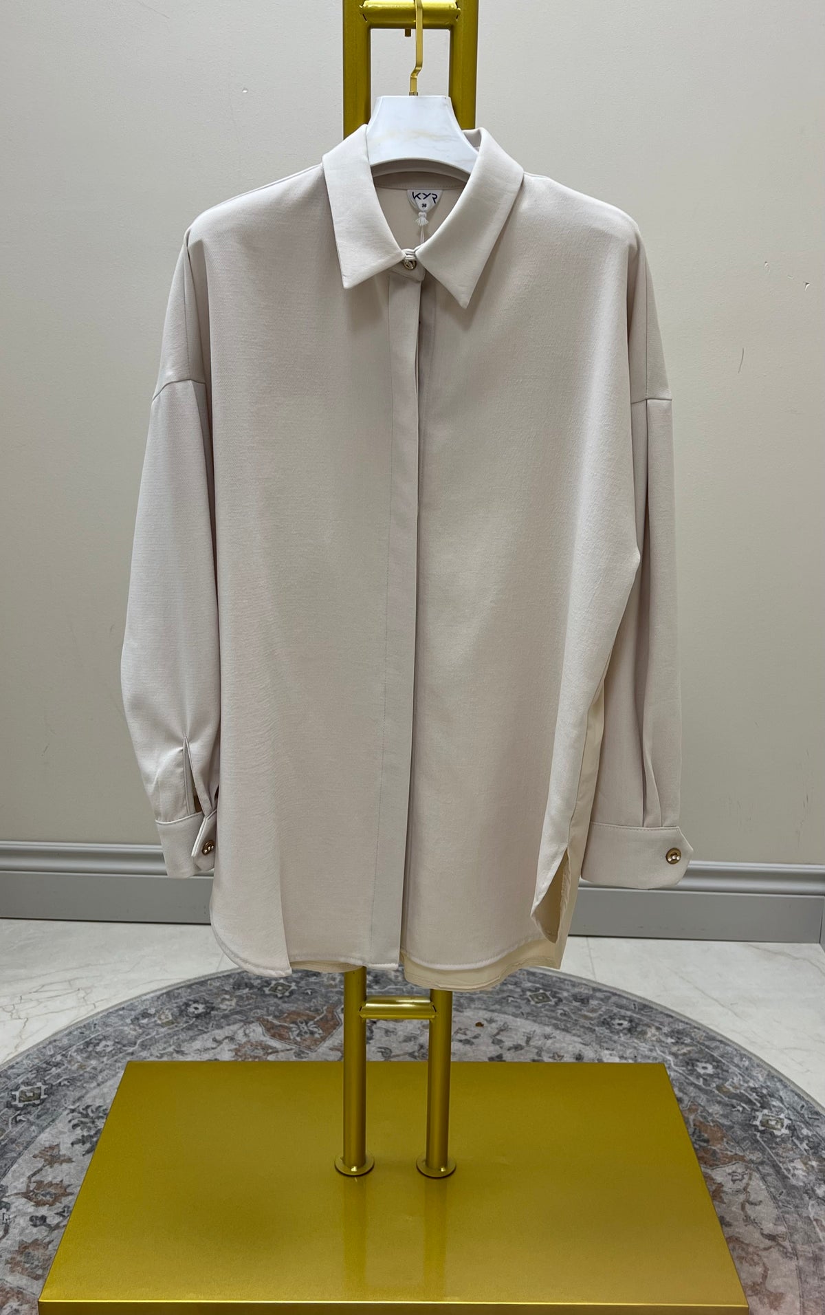 Button Up Chain Shirt Kayra