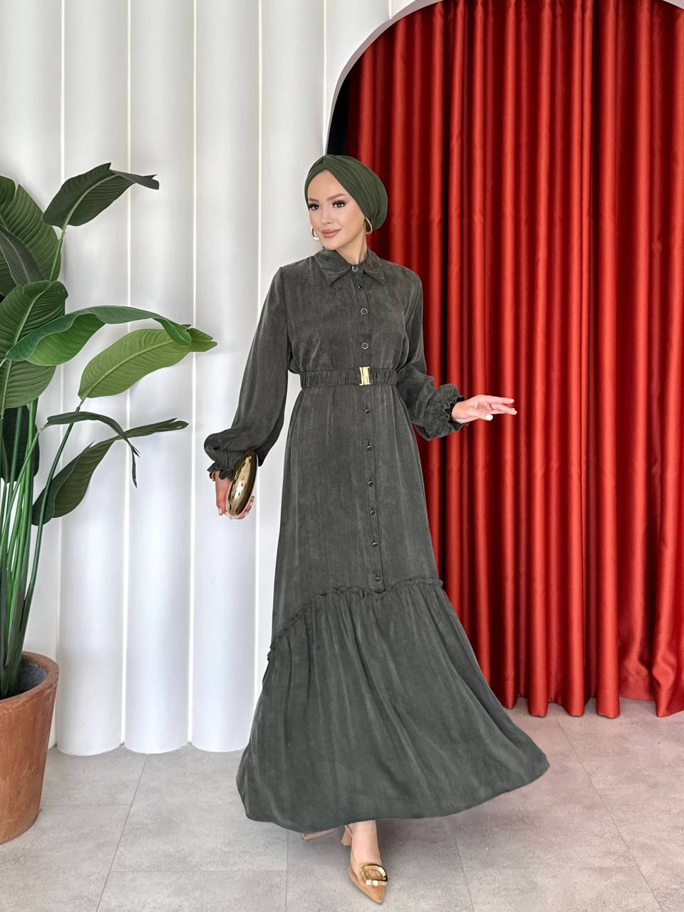 Orhan fabric buttons Qashe
