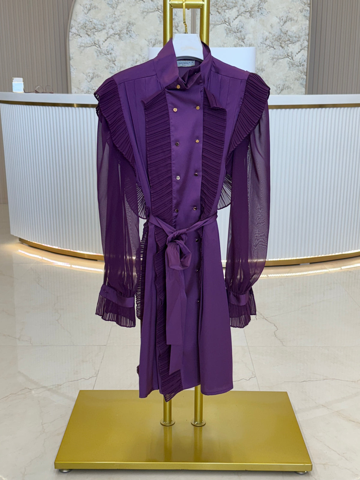Long Tunic Serpil Drak Purple