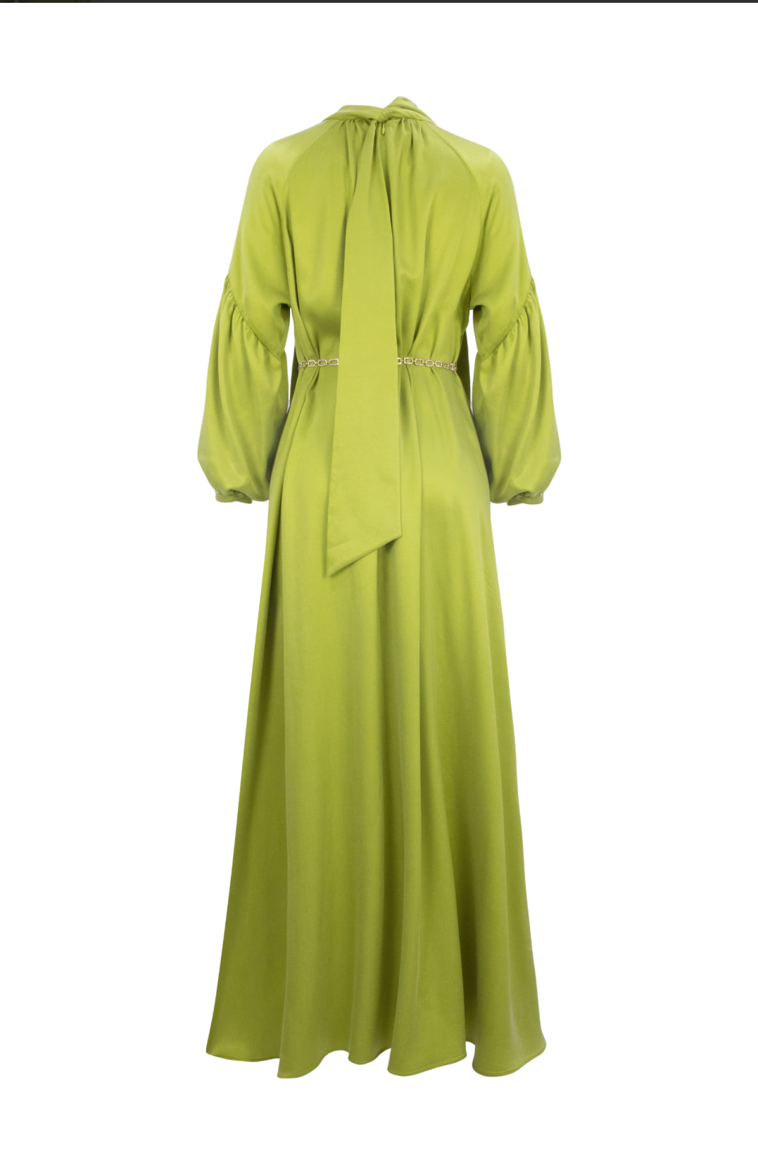 Minka Dress With Gold Belt