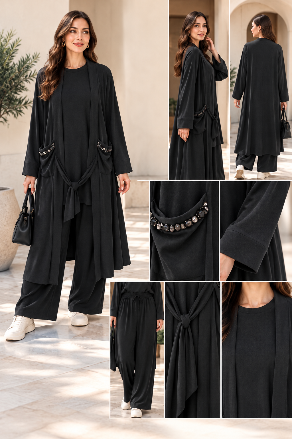 3-Piece Cardigan Set