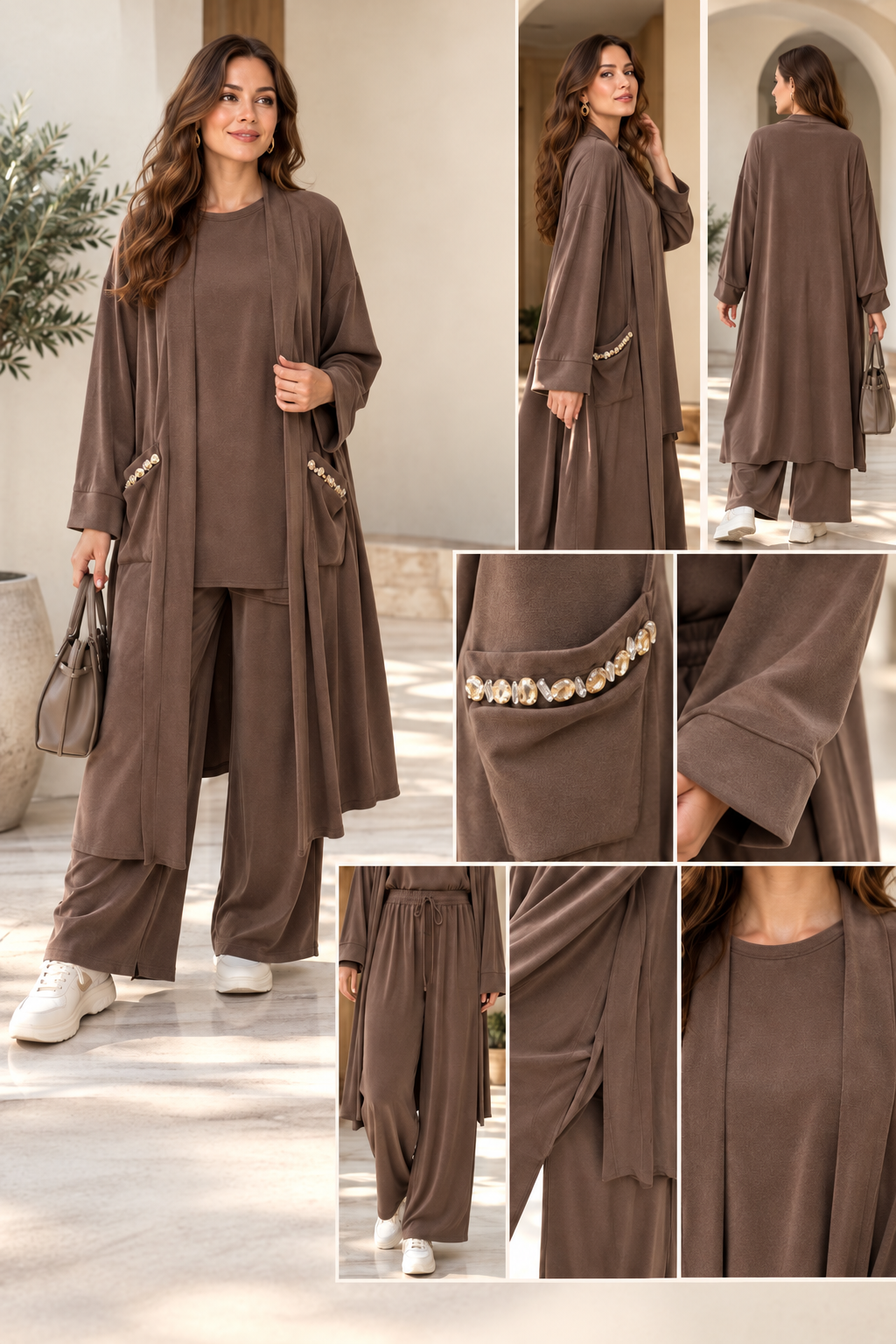 3-Piece Cardigan Set