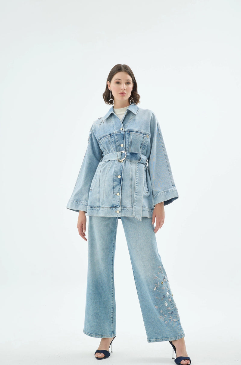Santa Denim Set