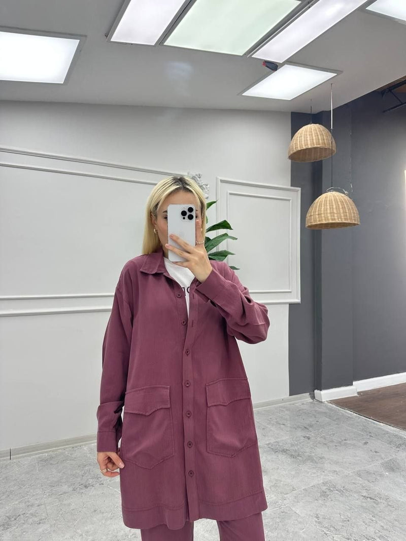 3 piece Long Set Camelya