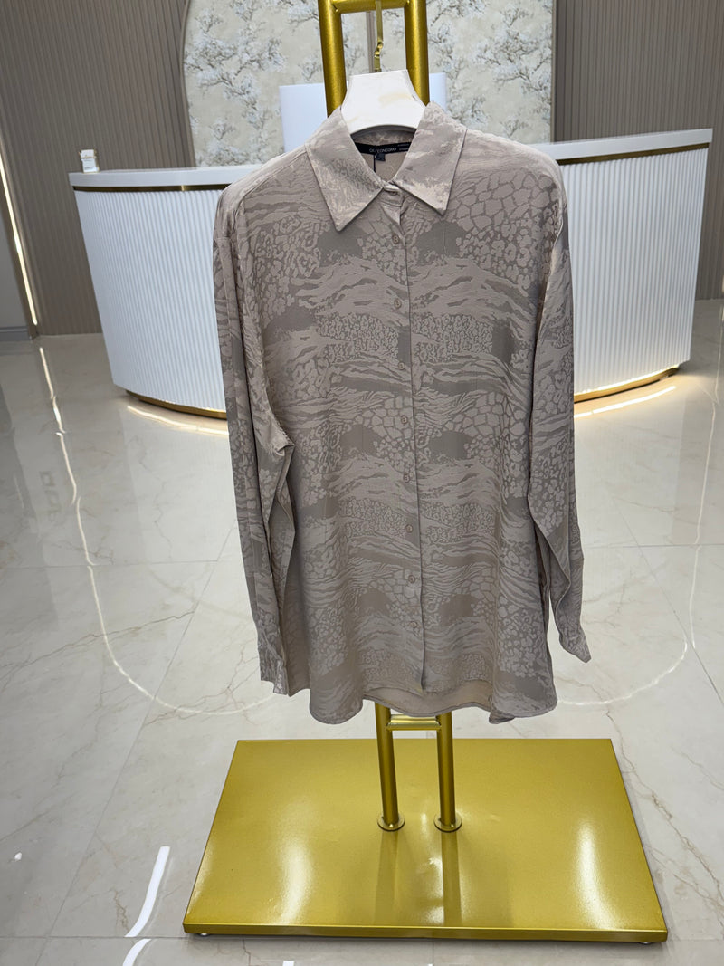 Button Up Shirt Orfeo-Negro