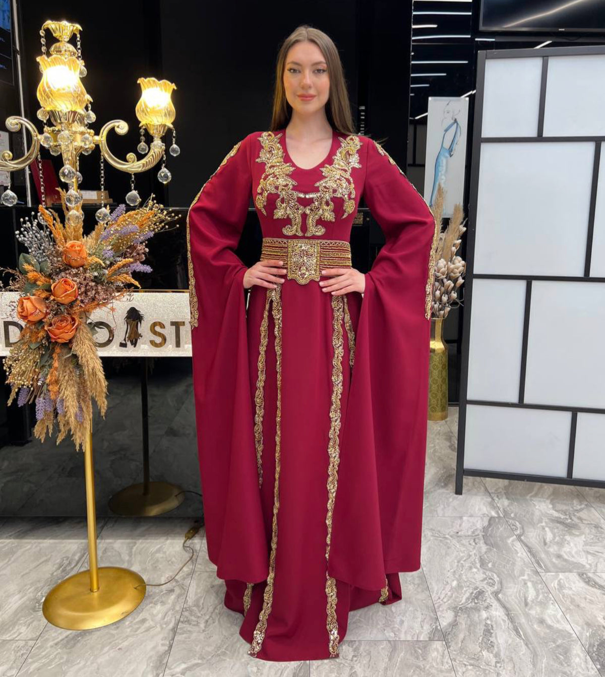 Kaftan Dress Dado Style
