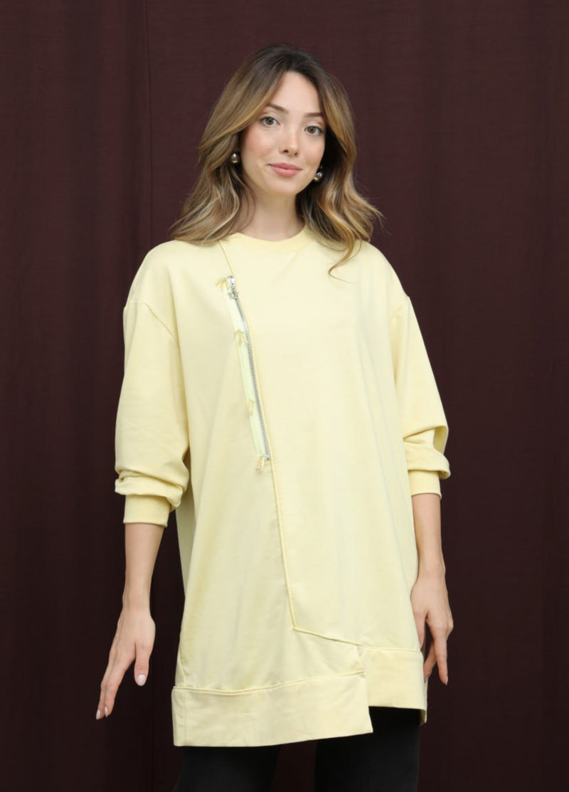 Front zipper tunic Puane