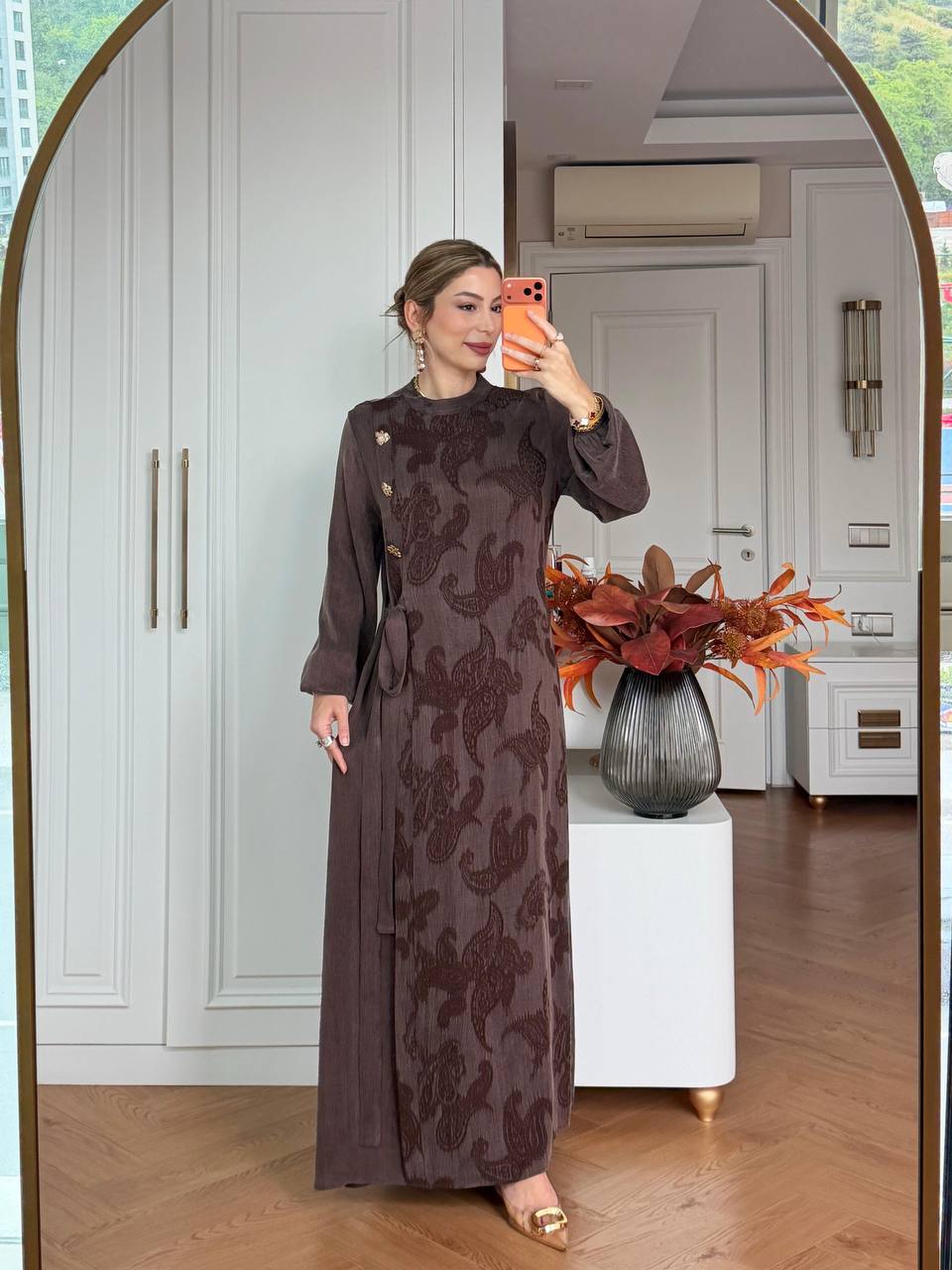 Orhan Botton Dress Qashe