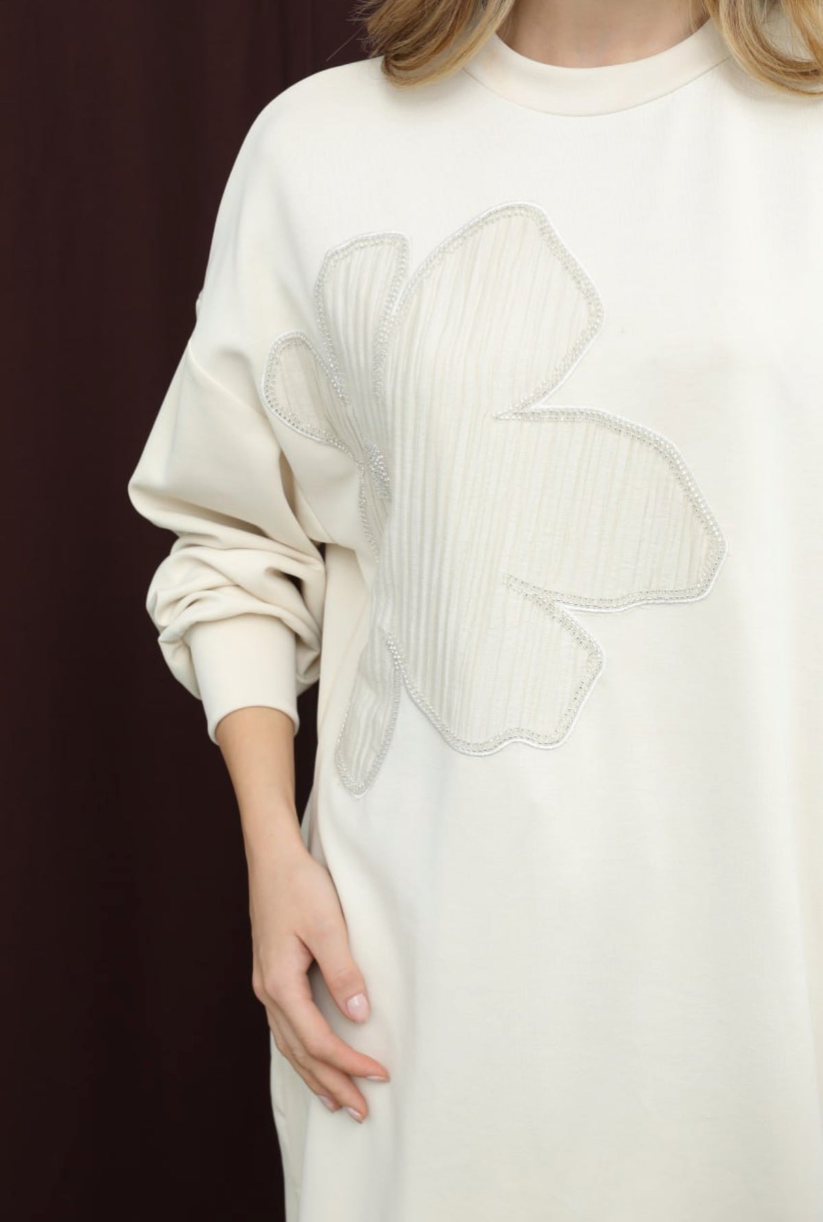 Flower Sweatshirt Puane