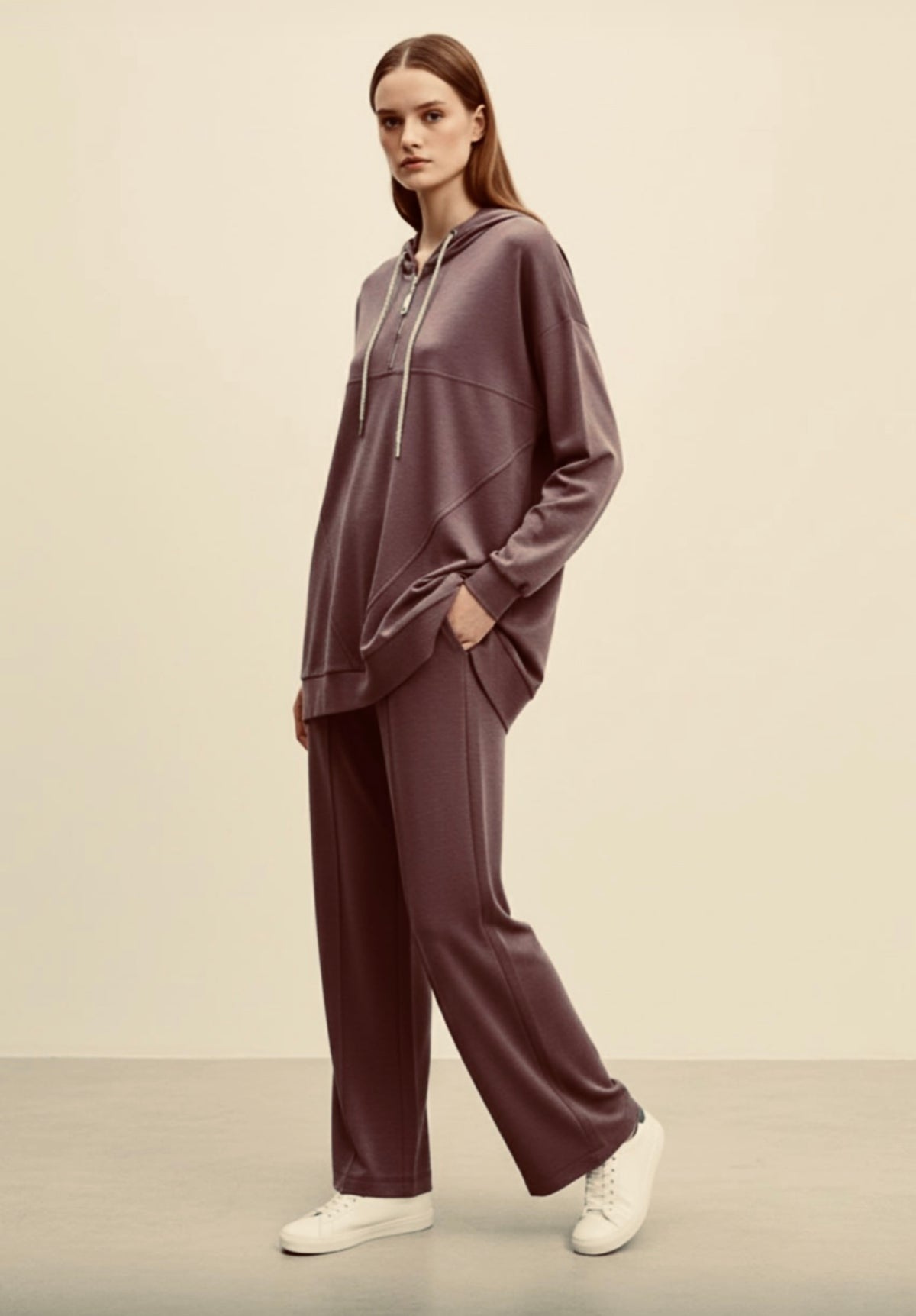 Brown Tensel Set Puane