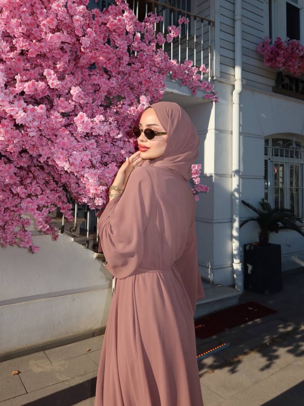 Abaya Chiffon Viadel