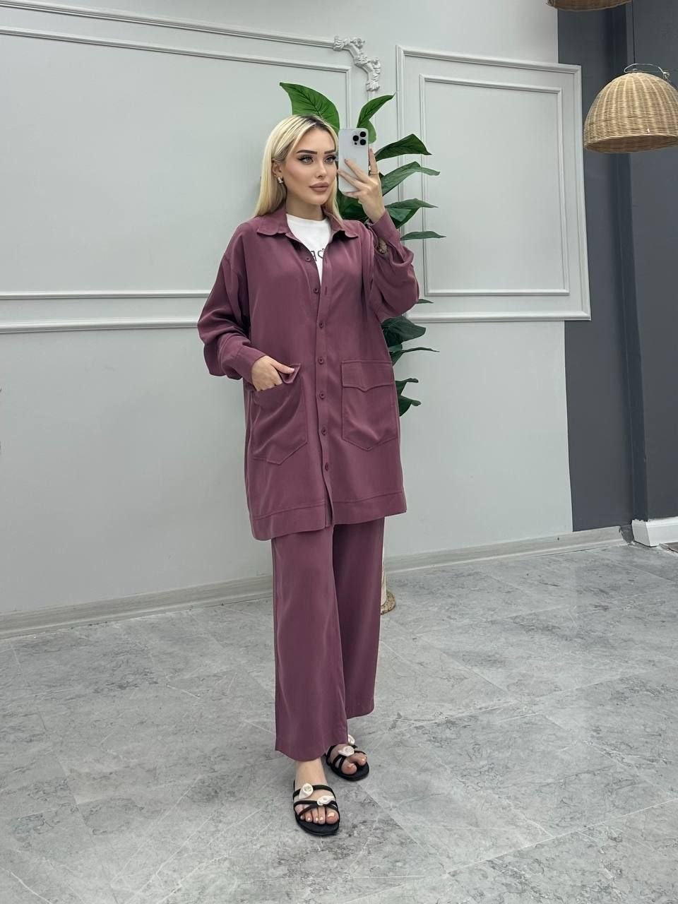 3 piece Long Set Camelya