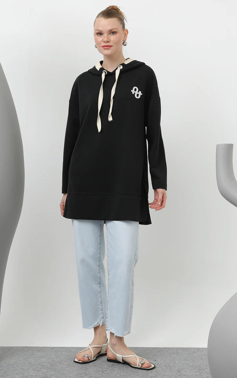 Hoodie Basic Plain Puane
