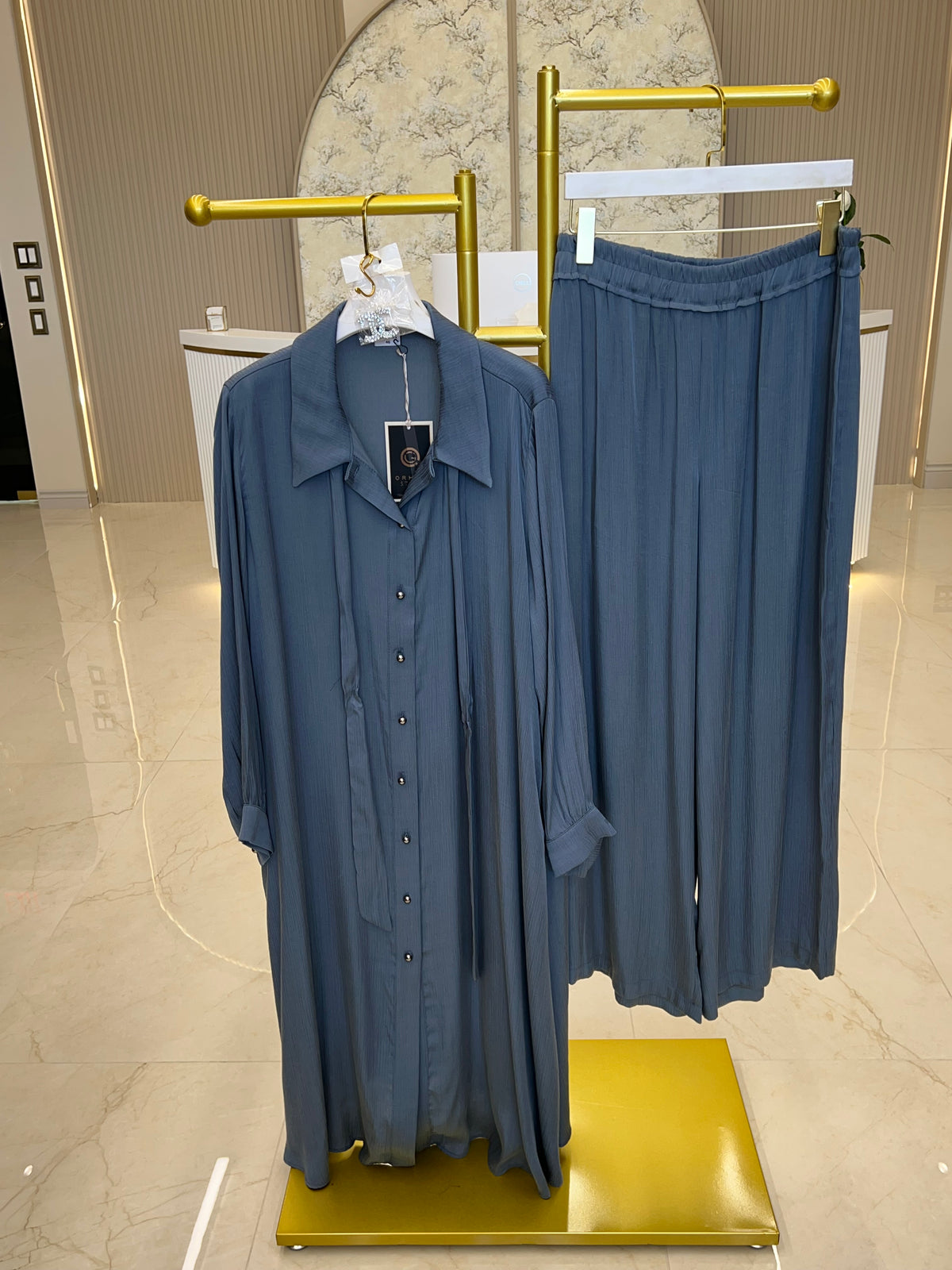 Set Long Shirt Orhan Petrol