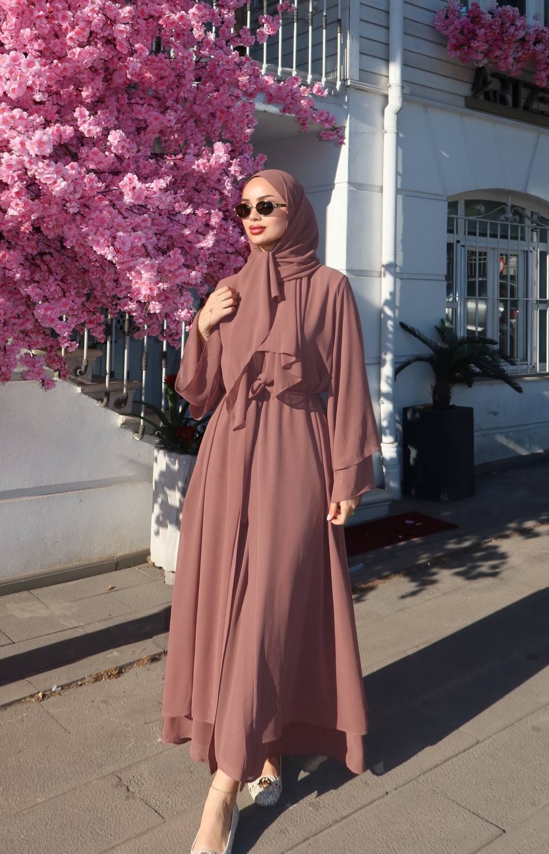 Abaya Chiffon Viadel