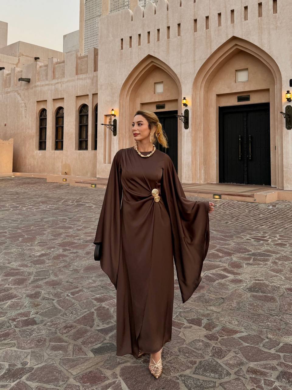 The Broche Dress Qashe