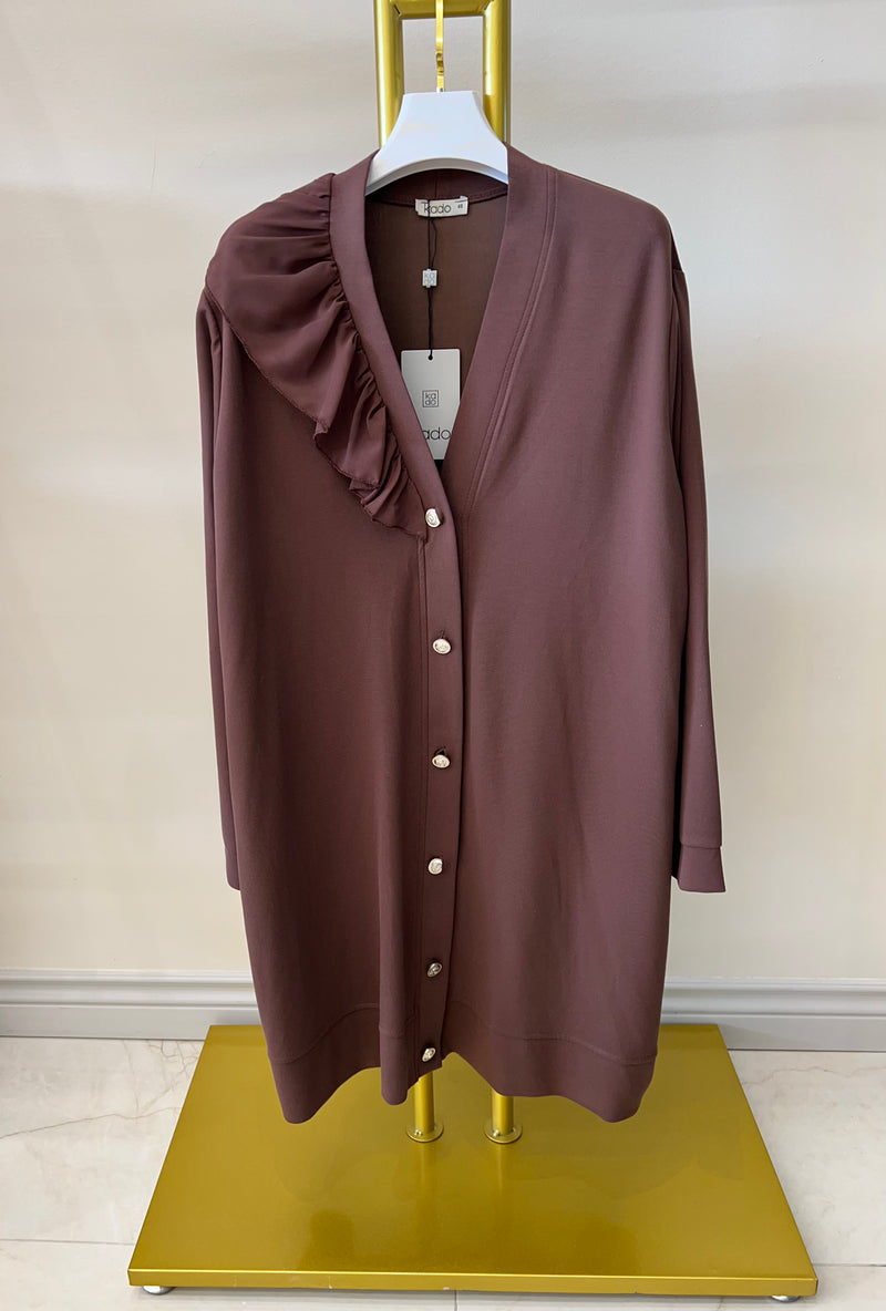 Basic Chifon Cardigan Tunic Kade Soft