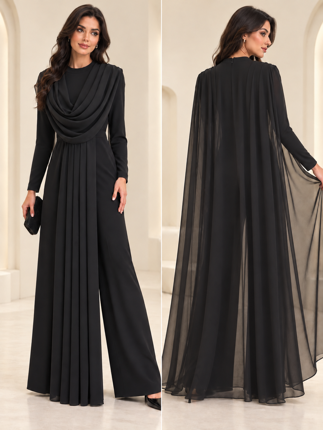 Black jumpsuit
