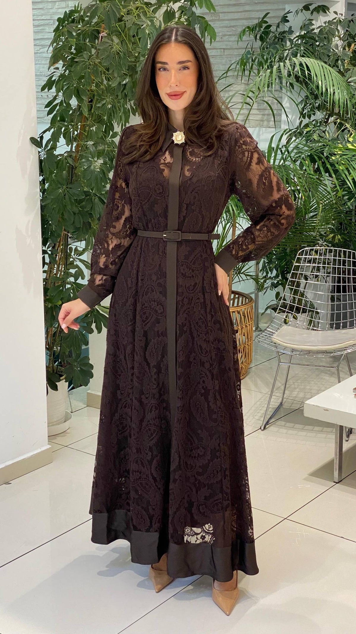 Dressy lace dress